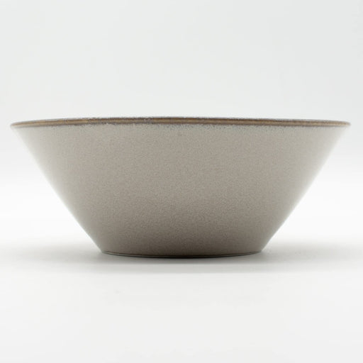 Aito Natural Color Bowl 380ml Gray Mino Ware Dishwasher/Microwave Safe 517021-Kiichin - The #1 Place for Japanese Goods in Your Hand!
