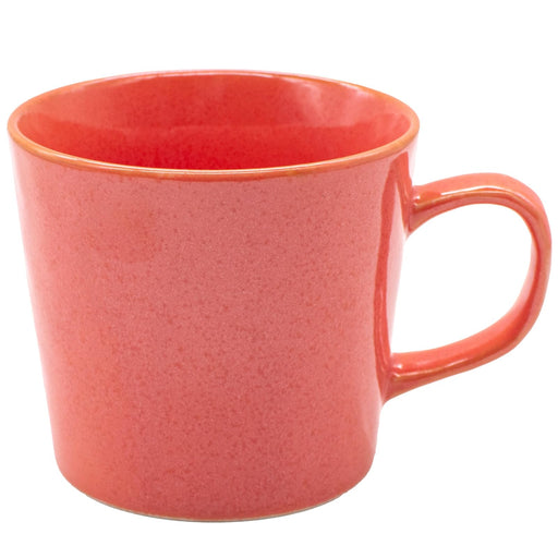 Aito Mino Ware Mug Large Coffee Cup 320ml Coral Pink Dishwasher/Microwave Safe-Kiichin - The #1 Place for Japanese Goods in Your Hand!