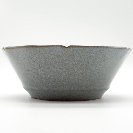 Aito Stitch Salad Bowl Pot 15cm Gray Mino Ware 111060-Kiichin - The #1 Place for Japanese Goods in Your Hand!