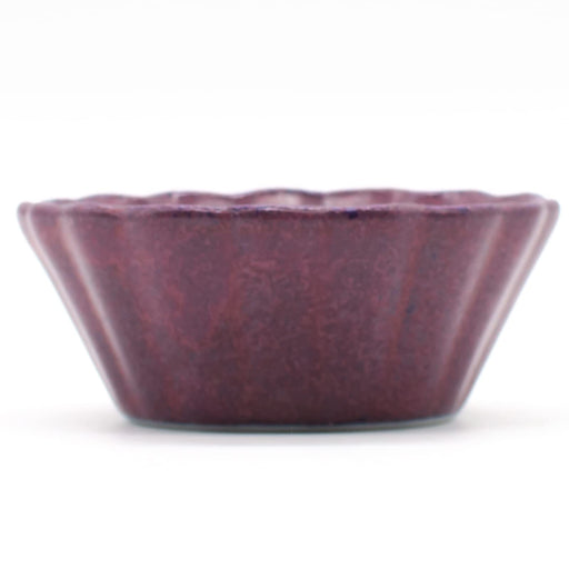Aito Sui Soy Sauce Plate Flower Bean Bowl 6cm Mulberry Mino Ware Japan 288218 Purple-Kiichin - The #1 Place for Japanese Goods in Your Hand!