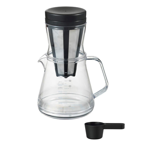 Akebono Sangyo Coffee Server Storon 750 2Way Dripper Set Black TW-3760-Kiichin - The #1 Place for Japanese Goods in Your Hand!