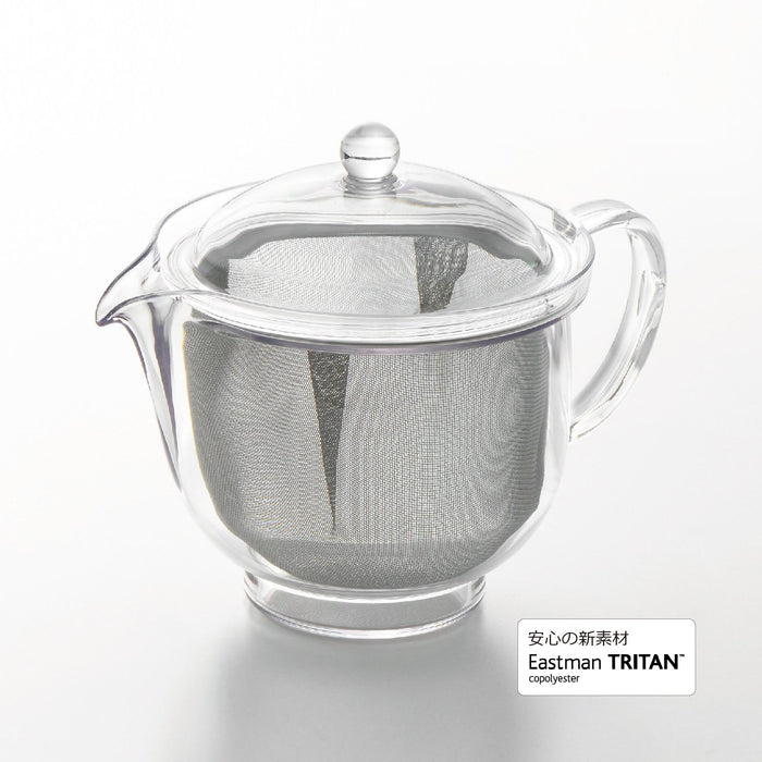 Akebono Sangyo 480ml Tritan Resin Clear Teapot TW-3722 Japan-Kiichin - The #1 Place for Japanese Goods in Your Hand!
