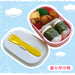 Lec Japan Anpanman Pink Lunch Box Bento Box with Fork - 270ml-Kiichin - The #1 Place for Japanese Goods in Your Hand!