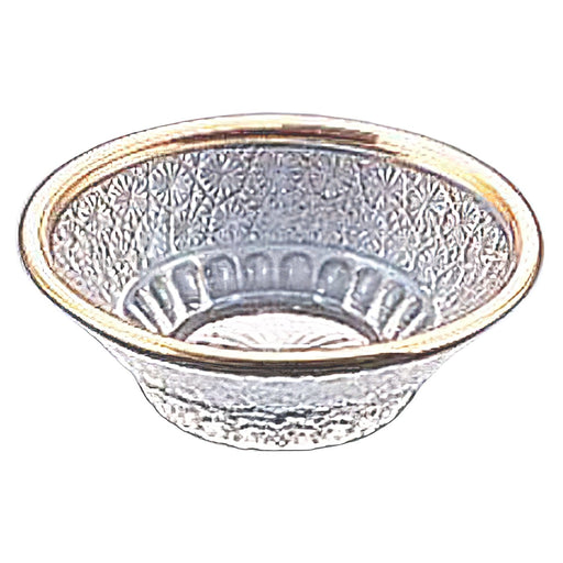 Aoyama Glass Small Bowl Kiku Gold - Premium Quality Glassware for Elegant Dining-Kiichin - The #1 Place for Japanese Goods in Your Hand!