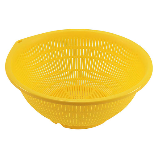 Benkei 20cm Plastic Colander - Vibrant Yellow-Kiichin - The #1 Place for Japanese Goods in Your Hand!