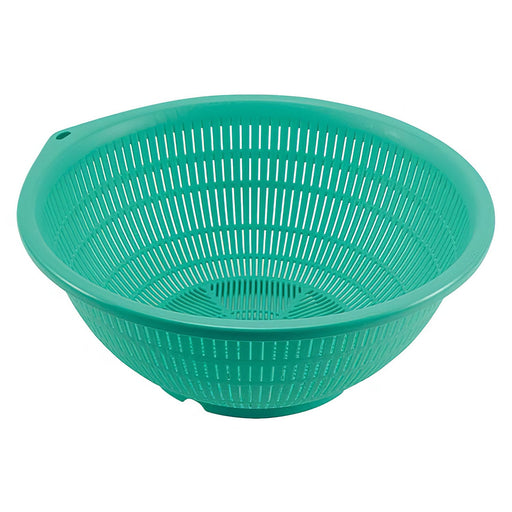 Benkei 22cm Plastic Colander - Green | Efficient Kitchen Strainer-Kiichin - The #1 Place for Japanese Goods in Your Hand!