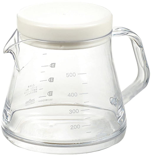 Akebono-Sa Coffee Server 500Ml White TW-3731-Kiichin - The #1 Place for Japanese Goods in Your Hand!