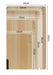 Daiwa Industry 36Cm Hinoki Wood Chopping Board Stand - Japan Made, Dishwasher Safe, Resistant to Mildew-Kiichin - The #1 Place for Japanese Goods in Your Hand!