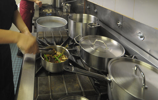 Ebm 18-8 Pro Chef IH Shallow Pot 20cm w/o Lid-Kiichin - The #1 Place for Japanese Goods in Your Hand!