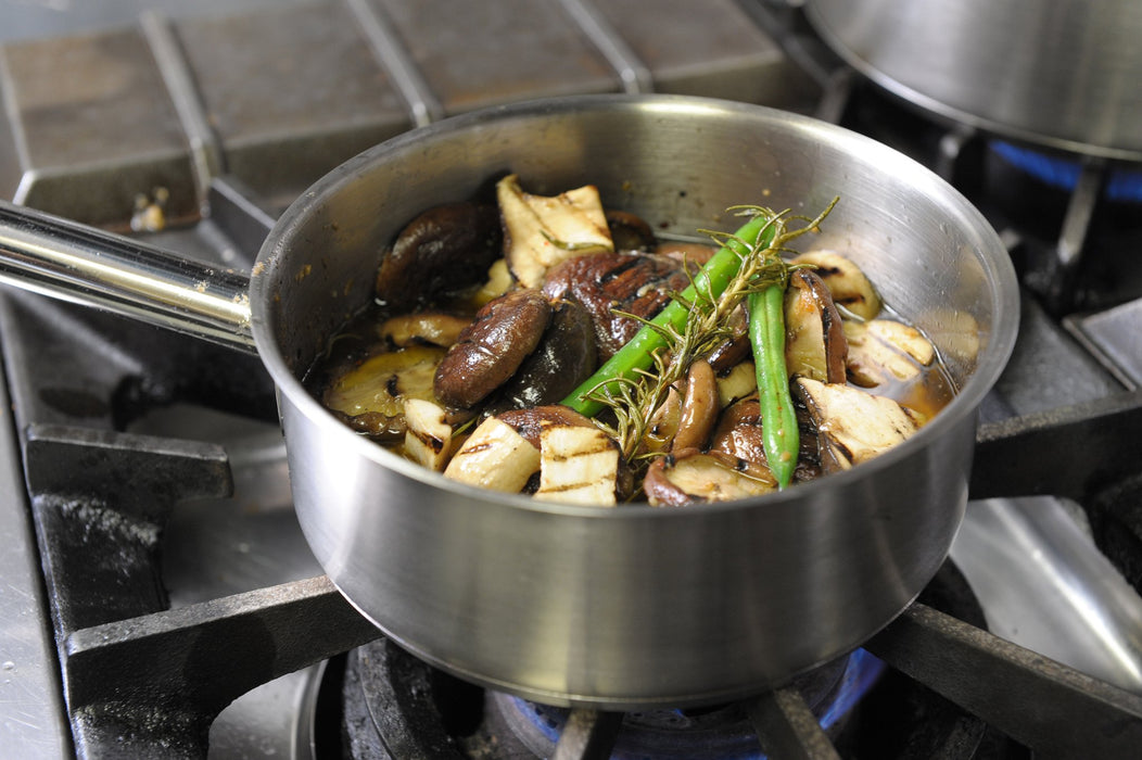 Ebm 18-8 Pro Chef IH Shallow Pot 22cm w/o Lid-Kiichin - The #1 Place for Japanese Goods in Your Hand!
