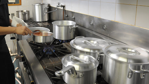 Ebm 24cm Aluminium Pro Chef Pot-Kiichin - The #1 Place for Japanese Goods in Your Hand!