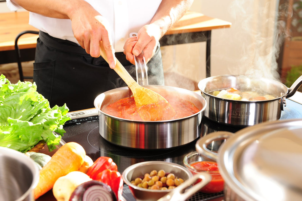 Ebm 3-Layer Clad Shallow Pot 21Cm No Lid-Kiichin - The #1 Place for Japanese Goods in Your Hand!