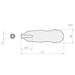 Engineer Nejisaurus GT Dz-70 Ball Grip Hex Driver w/ Bolster Grip-Kiichin - The #1 Place for Japanese Goods in Your Hand!