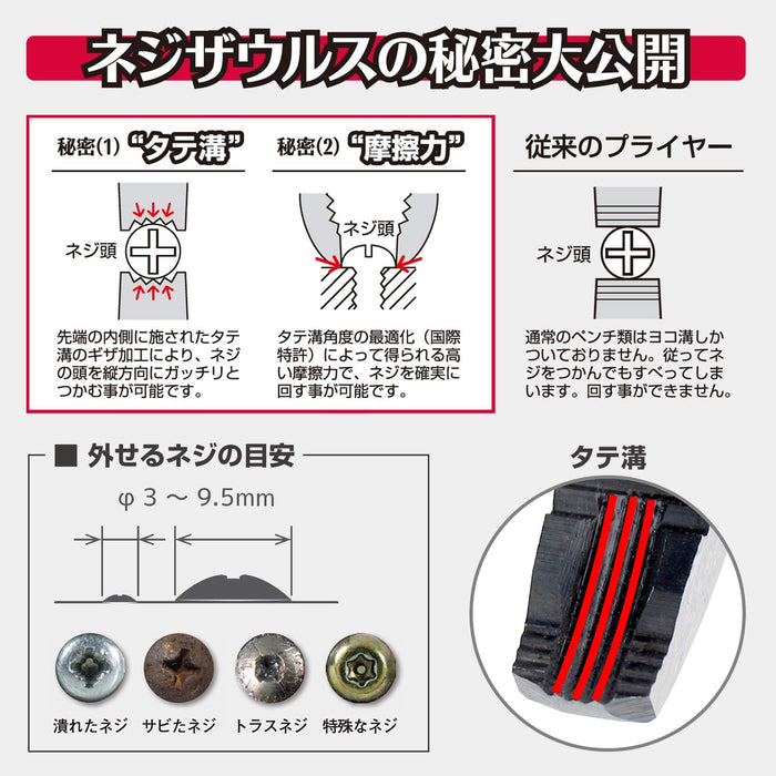 Engineer Nejisaurus Gt Screws Pz-58 Green Φ3-9.5mm-Kiichin - The #1 Place for Japanese Goods in Your Hand!
