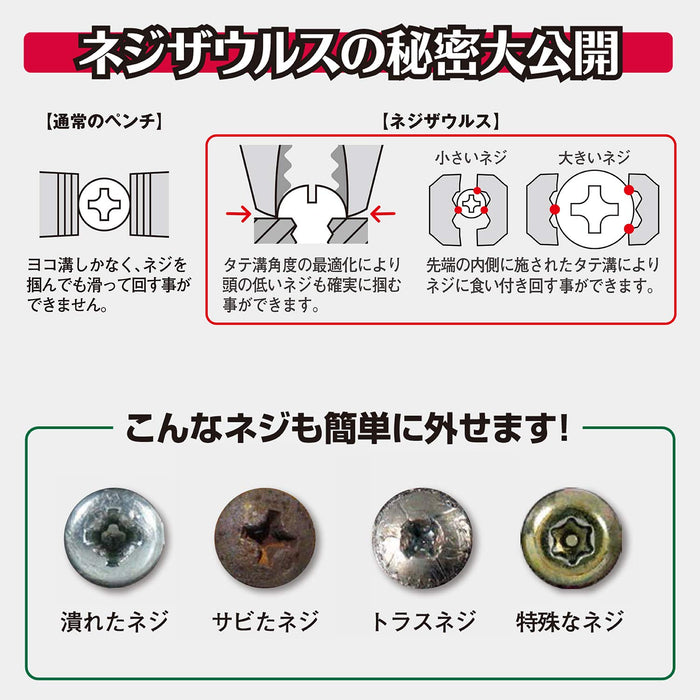Engineer Nejisaurus VP-2 Vicesaurus Φ7-12mm PZ-65 Green-Kiichin - The #1 Place for Japanese Goods in Your Hand!