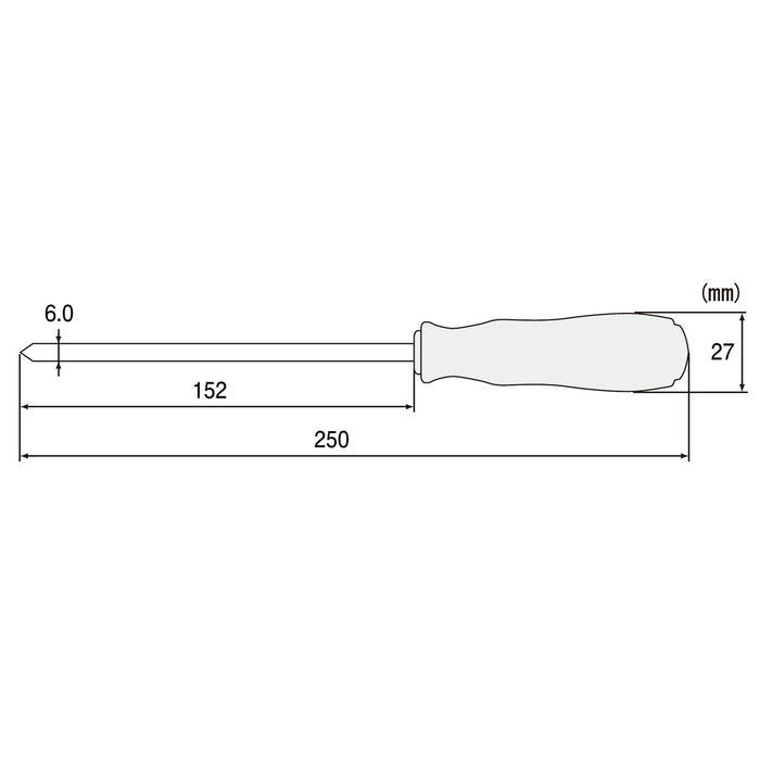 Engineer Powerful Driver 6.35x152mm DI-12-Kiichin - The #1 Place for Japanese Goods in Your Hand!
