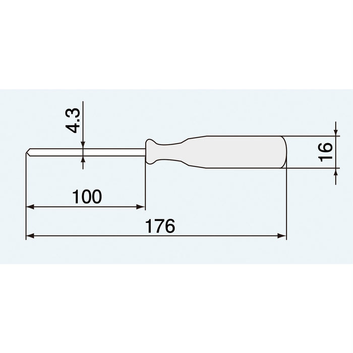 Engineer Standard Driver +0(100Mm) DS-24-Kiichin - The #1 Place for Japanese Goods in Your Hand!