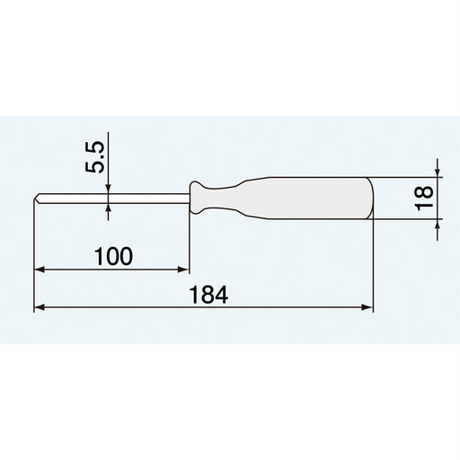 Engineer Standard Driver 5.5x0.7 100mm DS-54-Kiichin - The #1 Place for Japanese Goods in Your Hand!