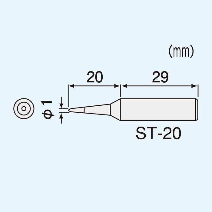 Engineer ST-20 Soldering Iron Tip for SK-40 Series-Kiichin - The #1 Place for Japanese Goods in Your Hand!