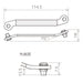 Engineer DHX-04 Thin Bent Wrench Offset +2/-0.6mm-Kiichin - The #1 Place for Japanese Goods in Your Hand!