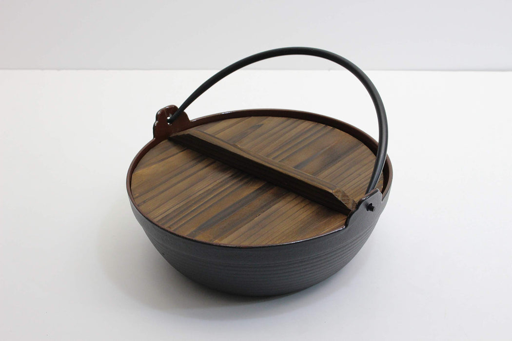 Castle Enterprise Ikenaga Iron Works 27Cm Deep Pot - Ih Compatible Japan Gift Wrap-Kiichin - The #1 Place for Japanese Goods in Your Hand!