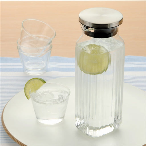 AGC Techno Glass Japan Square Jug - Durable Heat Resistant Glass-Kiichin - The #1 Place for Japanese Goods in Your Hand!