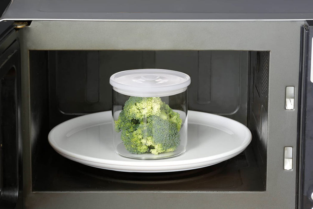 Iwaki Japan T714Mp-W 1.4L White Glass Airtight Container-Kiichin - The #1 Place for Japanese Goods in Your Hand!