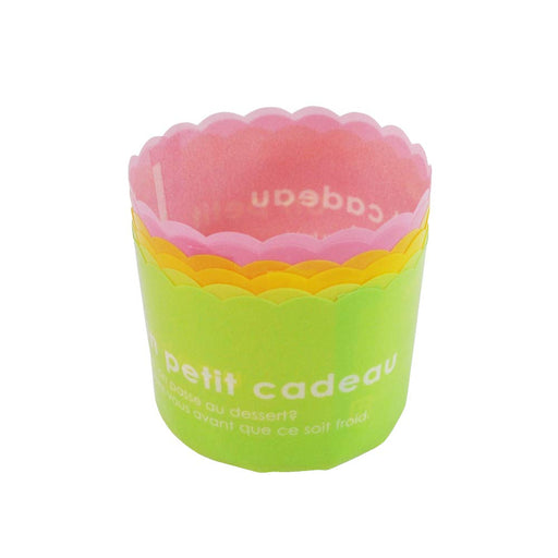 Kai Corp Heat Resistant Paper Mold Muffin Mold 3 Colors Set of 6 DL6180-Kiichin - The #1 Place for Japanese Goods in Your Hand!