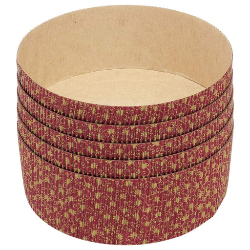 Kai Corp Paper Cake Mold Set 16cm 5pcs Gift Japan DL6115-Kiichin - The #1 Place for Japanese Goods in Your Hand!