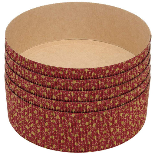 Kai 18cm Paper Cake Mold Set (5pcs) | Kai House Select | Made in Japan | DL6114-Kiichin - The #1 Place for Japanese Goods in Your Hand!