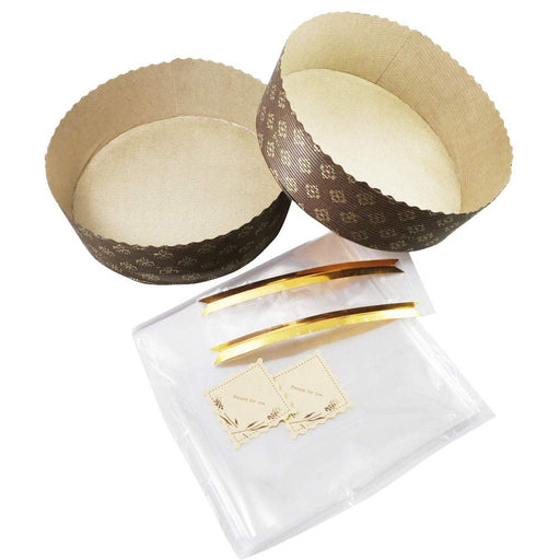 Kai Brand Large Hole Cake Mold Set (2Pcs) w/Wrapping Set Japan DL6112-Kiichin - The #1 Place for Japanese Goods in Your Hand!