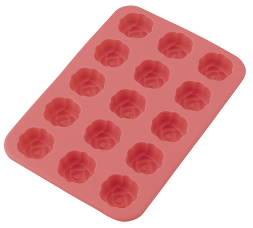 Kai Corp Petit Rose Muffin Mold 15pcs DL6249-Kiichin - The #1 Place for Japanese Goods in Your Hand!
