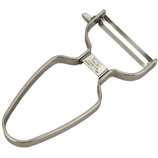 Kai Corporation Stainless Steel Peeler - Made in Japan (DH7163)-Kiichin - The #1 Place for Japanese Goods in Your Hand!