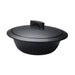 Kogiku Japan Black Induction Donabe Pot - Premium Earthenware Casserole-Kiichin - The #1 Place for Japanese Goods in Your Hand!