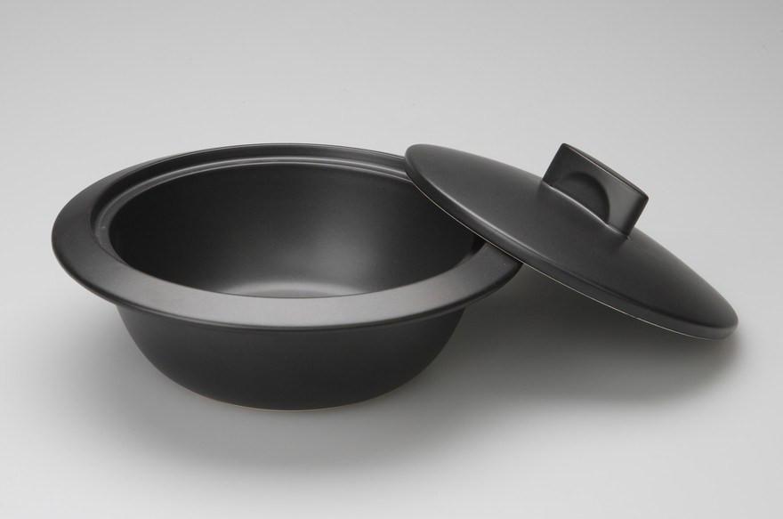 Kogiku Japan Black Induction Donabe Pot - Premium Earthenware Casserole-Kiichin - The #1 Place for Japanese Goods in Your Hand!
