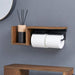 Lowya Iron Wooden Toilet Paper Holder with Shelves & Storage - Double 2 Strands Set-Kiichin - The #1 Place for Japanese Goods in Your Hand!
