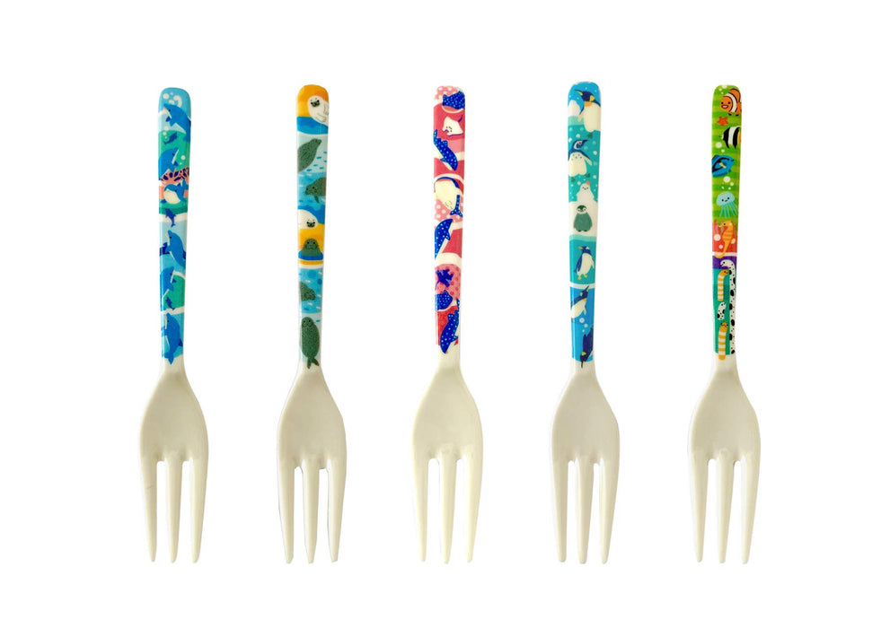 Yaex Japan Melamine Spoon Fork Cutlery Set (5 Types Of Forks) 1 Set-Kiichin - The #1 Place for Japanese Goods in Your Hand!