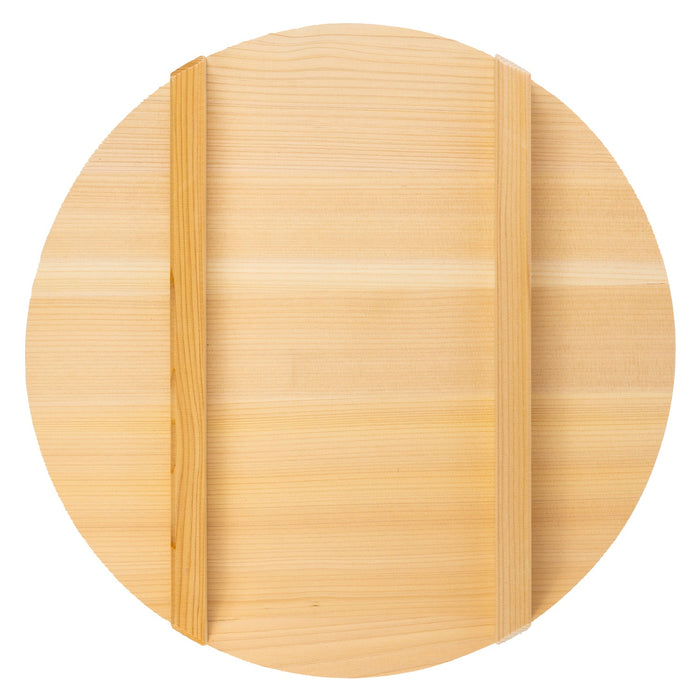 Miyabi Urushi Kogei Sawara Wooden Lid Japan 33Cm Hangiri - Authentic Japanese 33Cm Hangiri with Sawara Wooden Lid-Kiichin - The #1 Place for Japanese Goods in Your Hand!