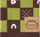 Miyamoto-Towel Furoshiki Lunch Cloth - Japanese Pattern Okami'S 50X50Cm Checkered Rice Ball-Kiichin - The #1 Place for Japanese Goods in Your Hand!