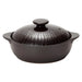 Miyawo Thermatech Ceramic Induction Donabe Casserole - 6.5-Go Chocolate-Kiichin - The #1 Place for Japanese Goods in Your Hand!