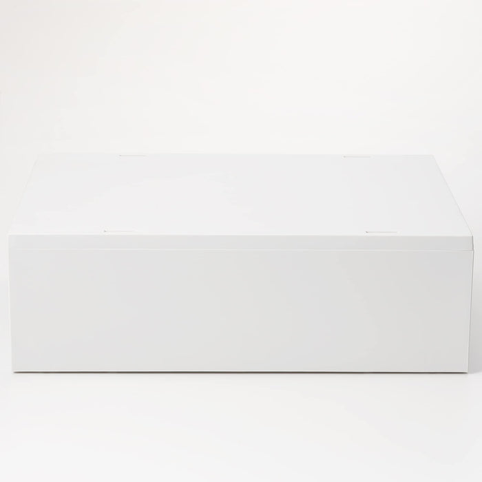 Mujirushi Ryohin Drawer Case - White Gray, 2Pcs, W26xD37xH12cm-Kiichin - The #1 Place for Japanese Goods in Your Hand!