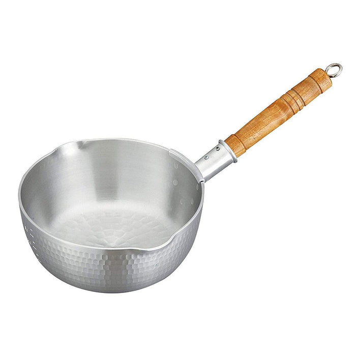 Nakao Aluminum Yukihira Saucepan 19.5cm - Premium Quality Cookware-Kiichin - The #1 Place for Japanese Goods in Your Hand!