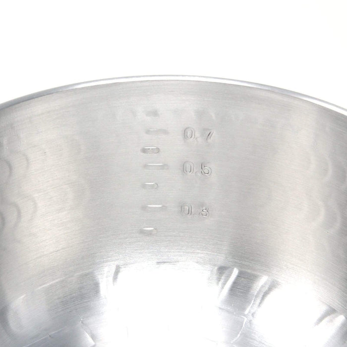 Nakao Aluminum Yukihira Saucepan 19.5cm - Premium Quality Cookware-Kiichin - The #1 Place for Japanese Goods in Your Hand!