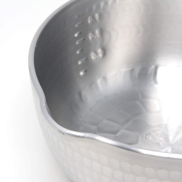 Nakao Aluminum Yukihira Saucepan 19.5cm - Premium Quality Cookware-Kiichin - The #1 Place for Japanese Goods in Your Hand!