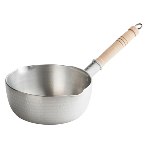 Nakao Aluminium Yukihira Saucepan 24cm - Premium Quality 3.0mm Thick - Made in Japan-Kiichin - The #1 Place for Japanese Goods in Your Hand!