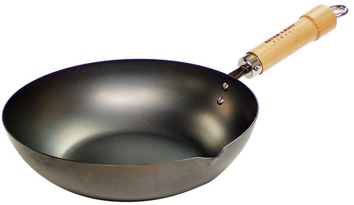 Riverlight 20Cm Iron Stir Fry Pan - Japan IH Compatible Wok-Kiichin - The #1 Place for Japanese Goods in Your Hand!