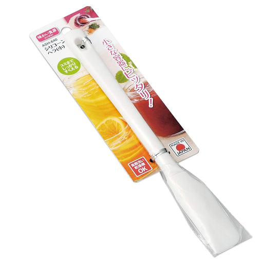 Shimomura Kougyou Ajishokubo Silicone Spatula Small Ash-640 Niigata Tsubame-Sanjo-Kiichin - The #1 Place for Japanese Goods in Your Hand!
