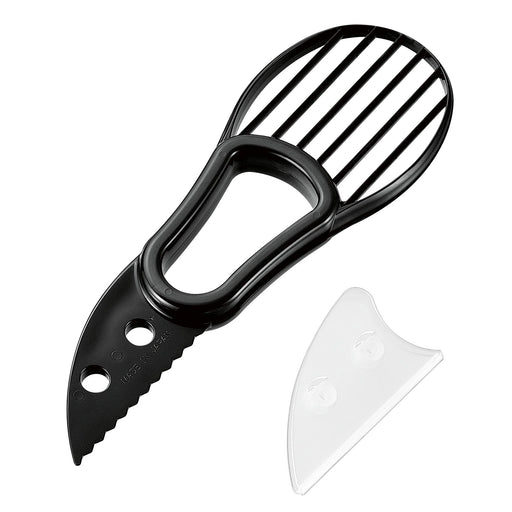 Shimomura Kogyo KIB-614 Kitchen Bar Avocado Cutter DW Safe 180x60x14mm Japan-Kiichin - The #1 Place for Japanese Goods in Your Hand!