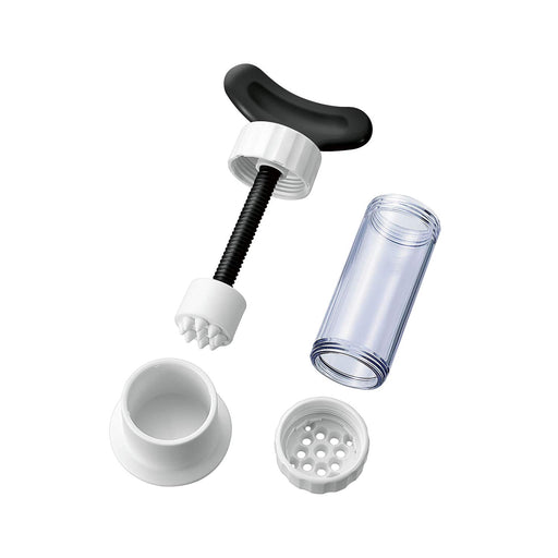 Shimomura Kogyo KIB-626 Kitchen Bar Garlic Press Made in Japan Niigata Tsubame-Sanjo Black/White-Kiichin - The #1 Place for Japanese Goods in Your Hand!