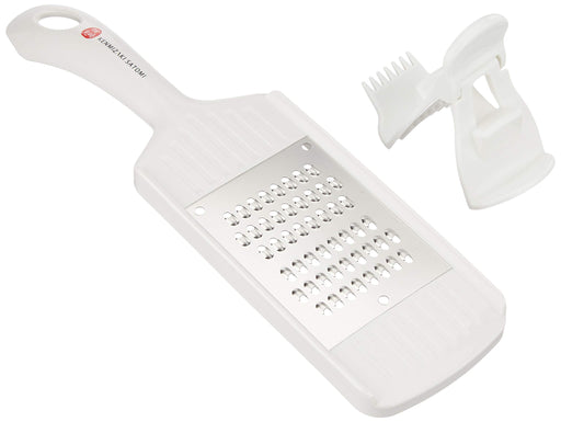 Shimomura Kogyo Minced Garlic Kz-612 White 57x26x215mm Japan Satomi Kenmizaki-Kiichin - The #1 Place for Japanese Goods in Your Hand!